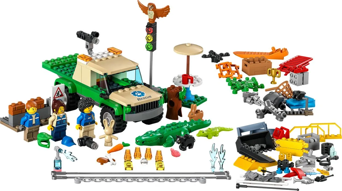 LEGO City Wilde Dieren Reddingsmissies 60353 - Meerkleurig - afbeelding 2 van 6