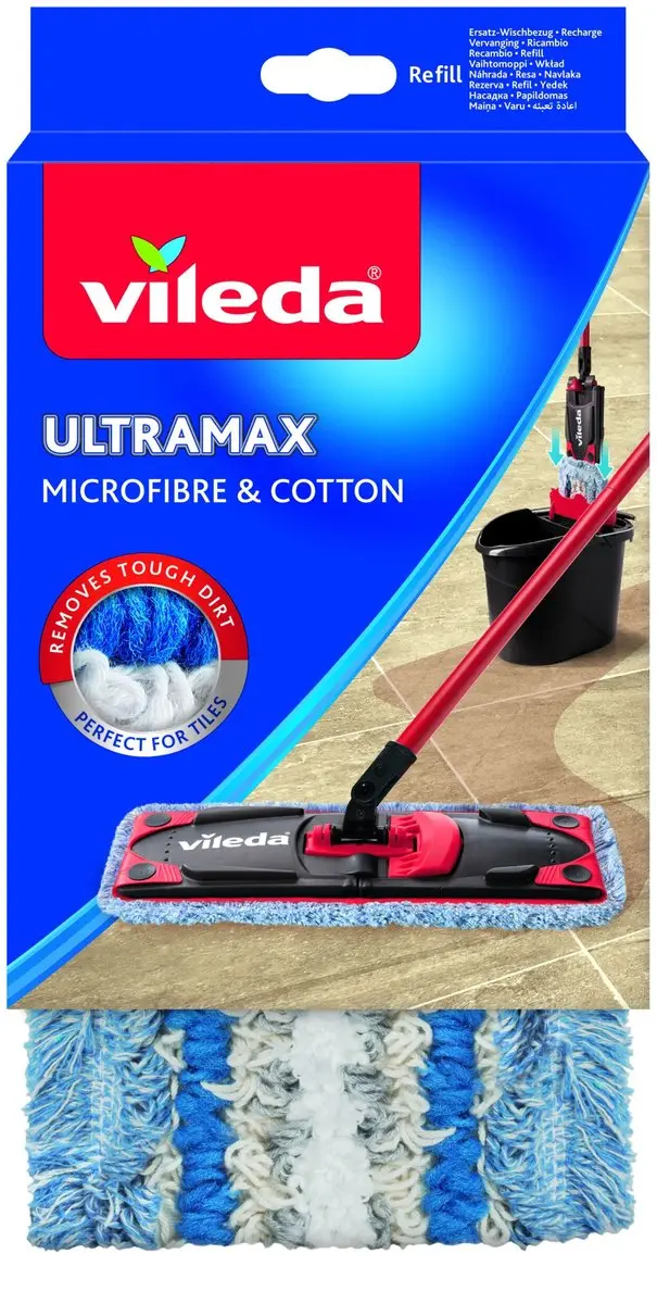 Vileda UltraMax Tegelhoes Vervanging 141626 - Kleurloos