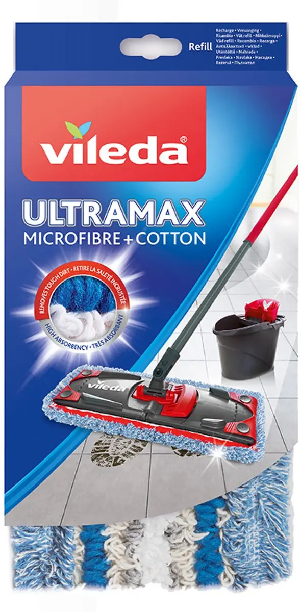 Vileda UltraMax Tegelhoes Vervanging 141626 - Kleurloos