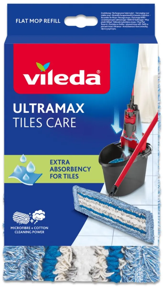 Vileda UltraMax Tegelhoes Vervanging 141626 - Kleurloos