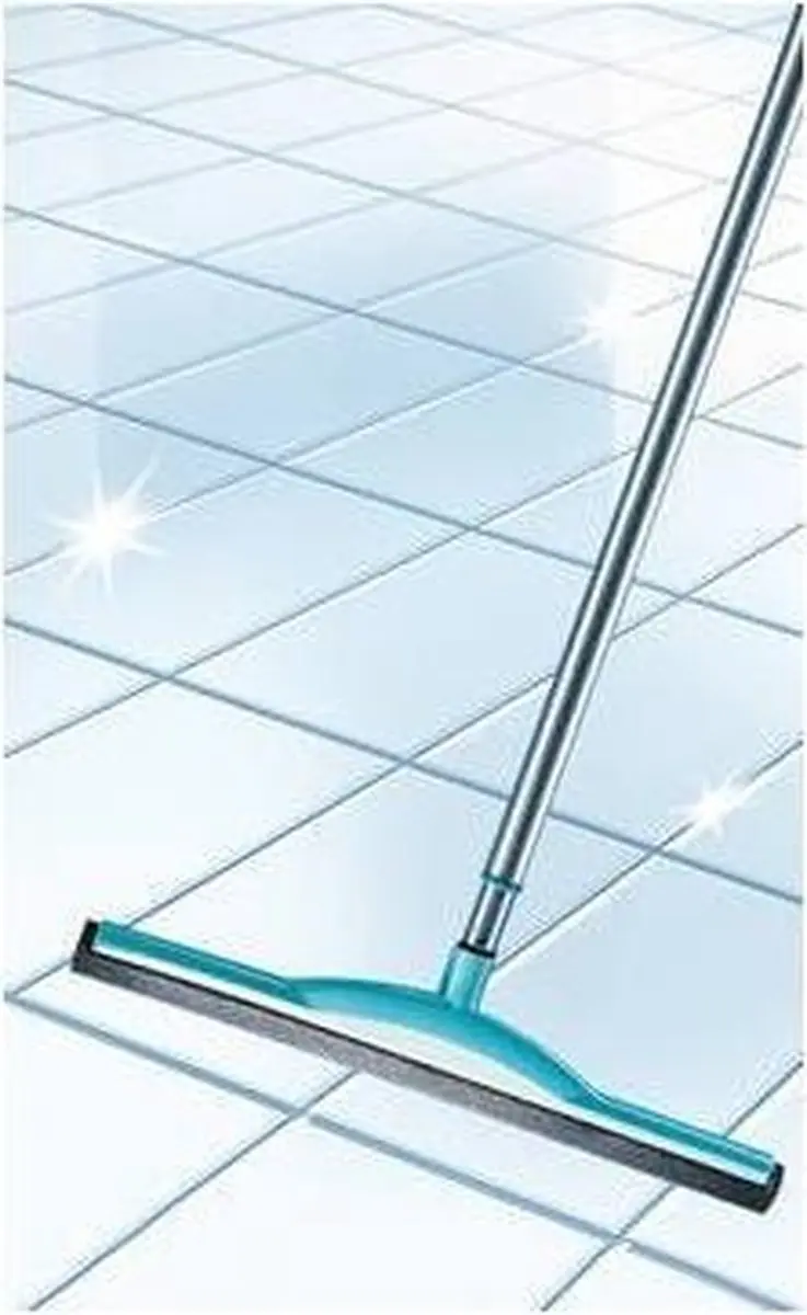 Leifheit Watertrekker Met Steel - 6 Stuks - Wit/Blauw