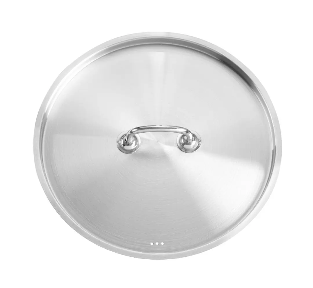 HENDI Deksels voor Kookpannen 28cm - Inductiegeschikt - Zilver