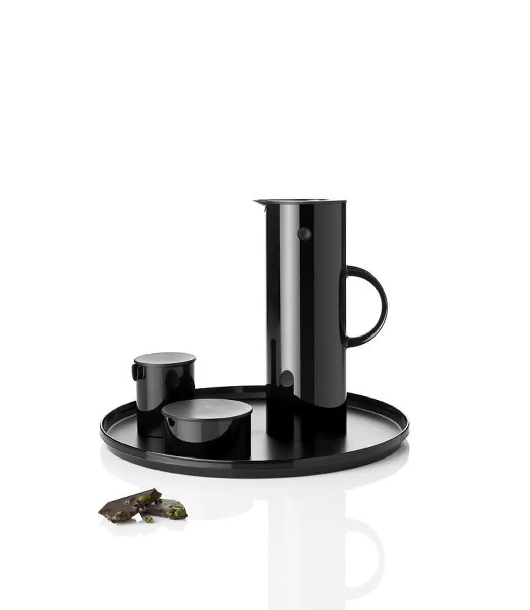 Stelton EM77 Thermoskan 1L - Zwart
