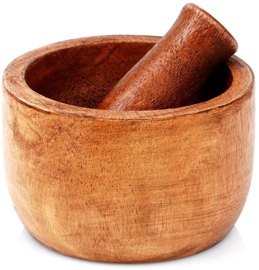 Excellent Houseware Vijzel en Mortel Manghout 10cm