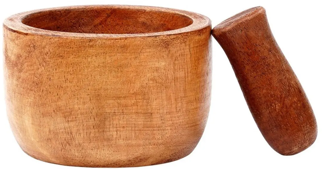 Excellent Houseware Vijzel en Mortel Manghout 10cm - 2 Stuks