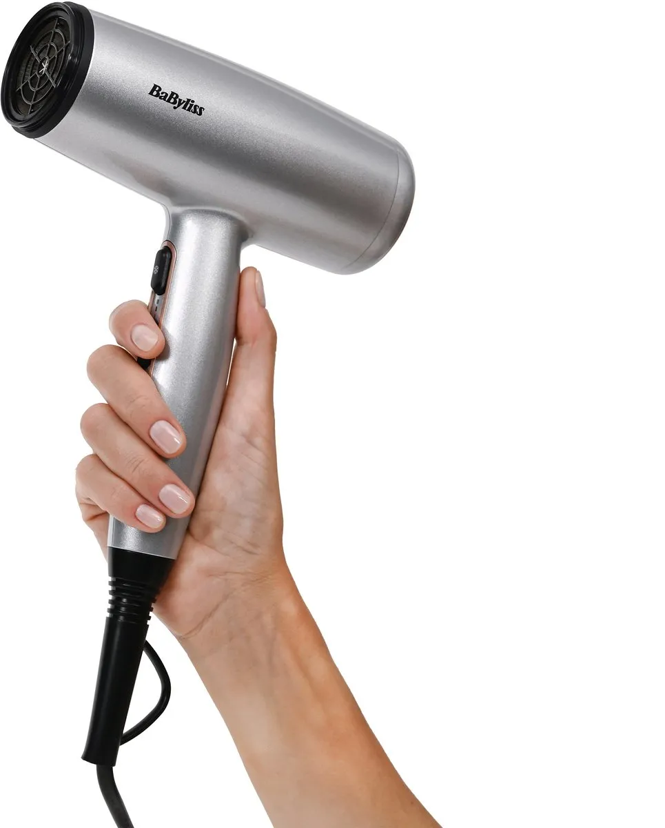 BaByliss Cosmos D580DE Haardroger - 2100W - Cosmic Grey