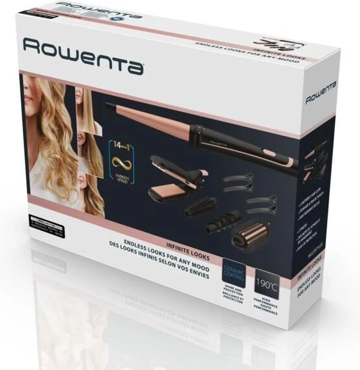Rowenta Multistyle 3 CF4231 Multistyler - 14-in-1 - 190°C - afbeelding 6 van 6