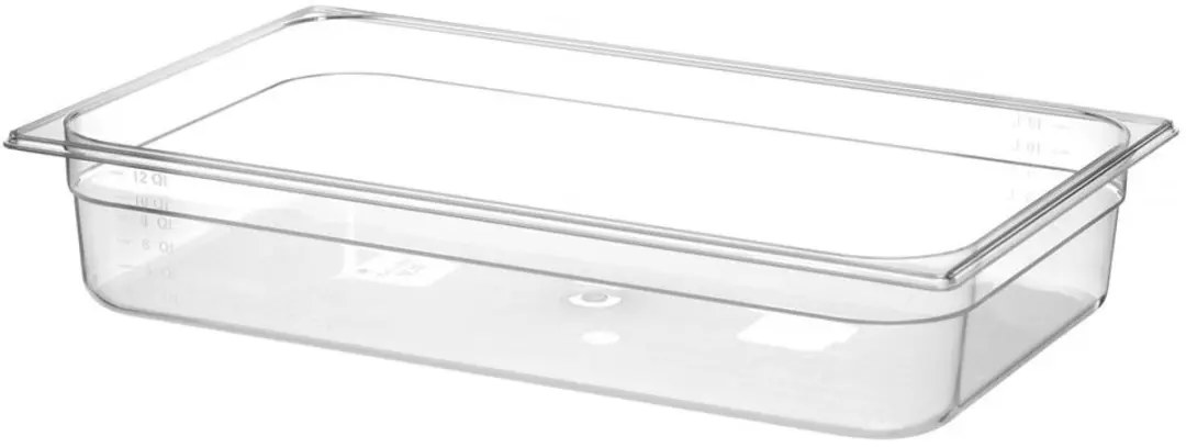 HENDI Gastronorm Container 14L - 530x325x100mm - Transparant - afbeelding 6 van 6