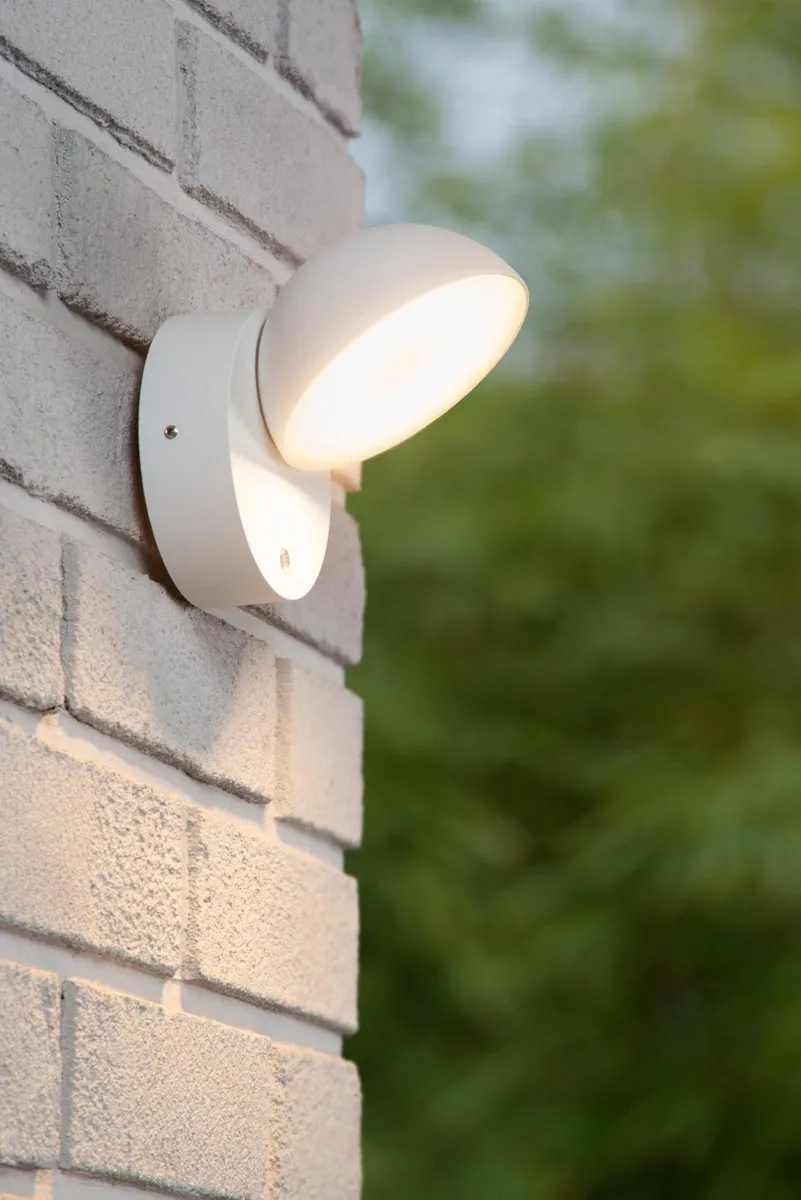 Lucide FINN Wandlamp LED 12W 3000K IP54 - Wit - afbeelding 6 van 6