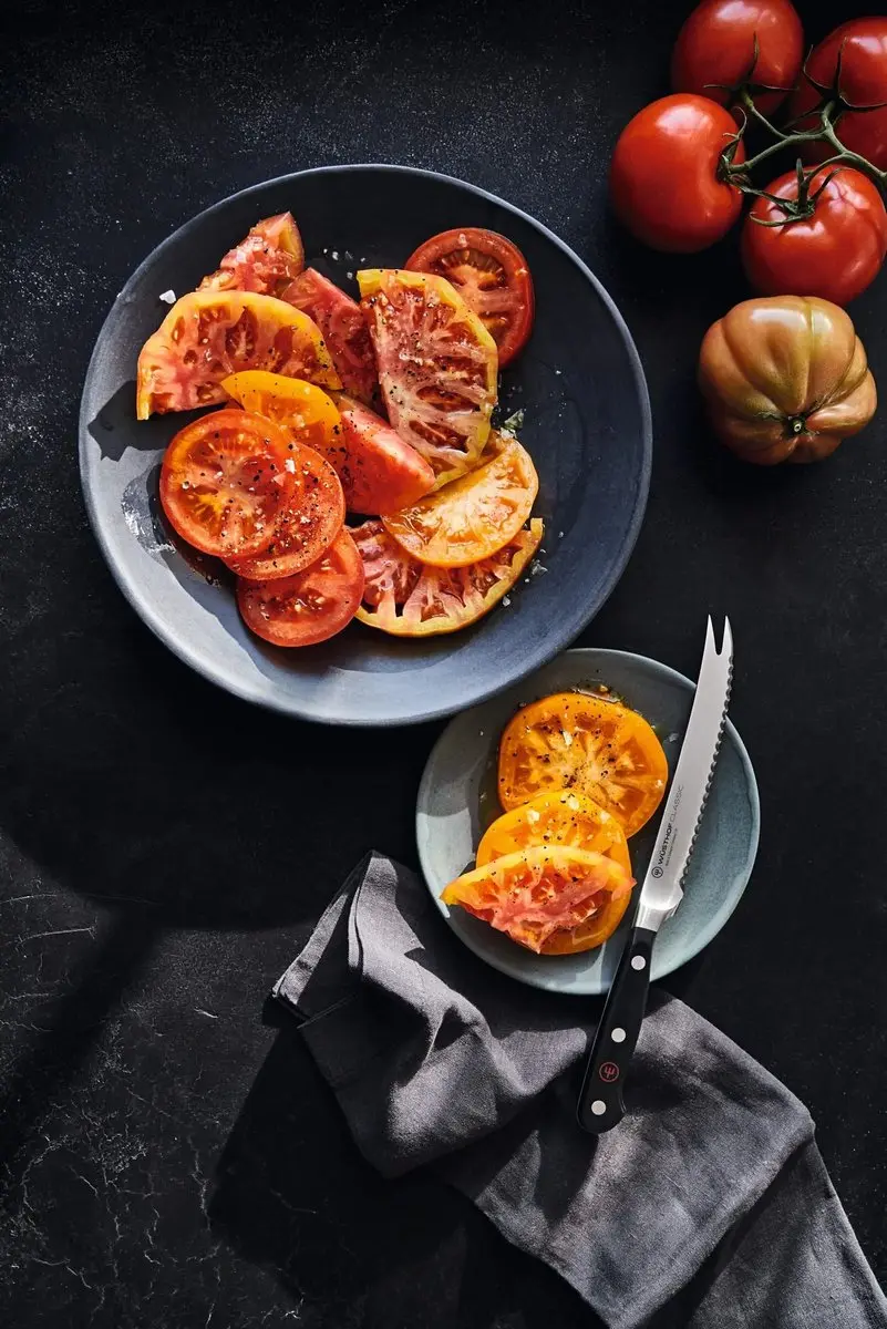 Wusthof Classic Tomatenmes 14cm - Zwart