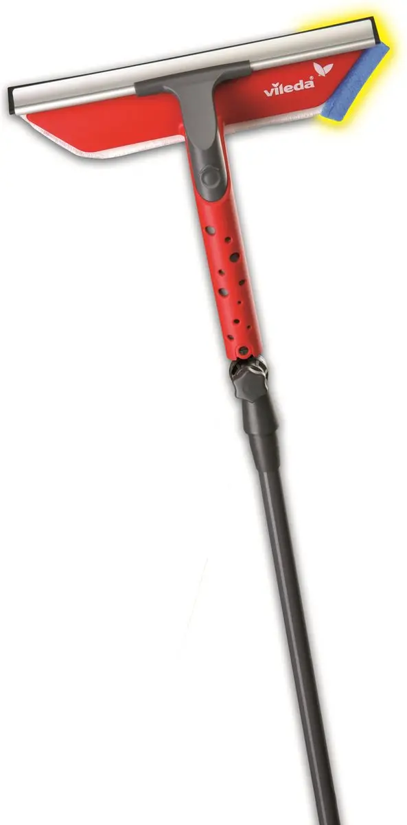 Vileda Vensterwisser 2in1 123384 - Rood/Wit