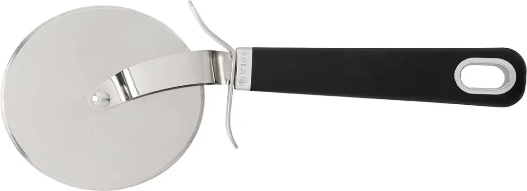 Sola Pizzasnijder 9cm - Zwart