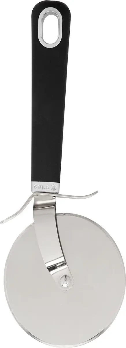 Sola Pizzasnijder 9cm - Zwart