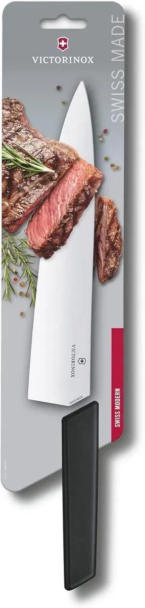 Victorinox Trancheermes Vlees 25cm - Zwart