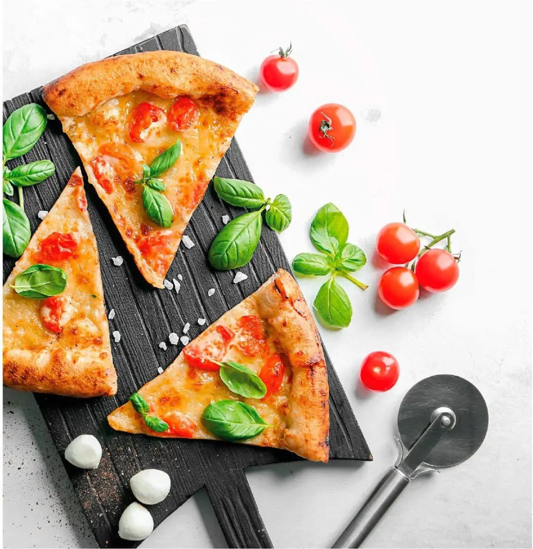 Fackelmann Elemental Pizzaroller 24cm - Grijs