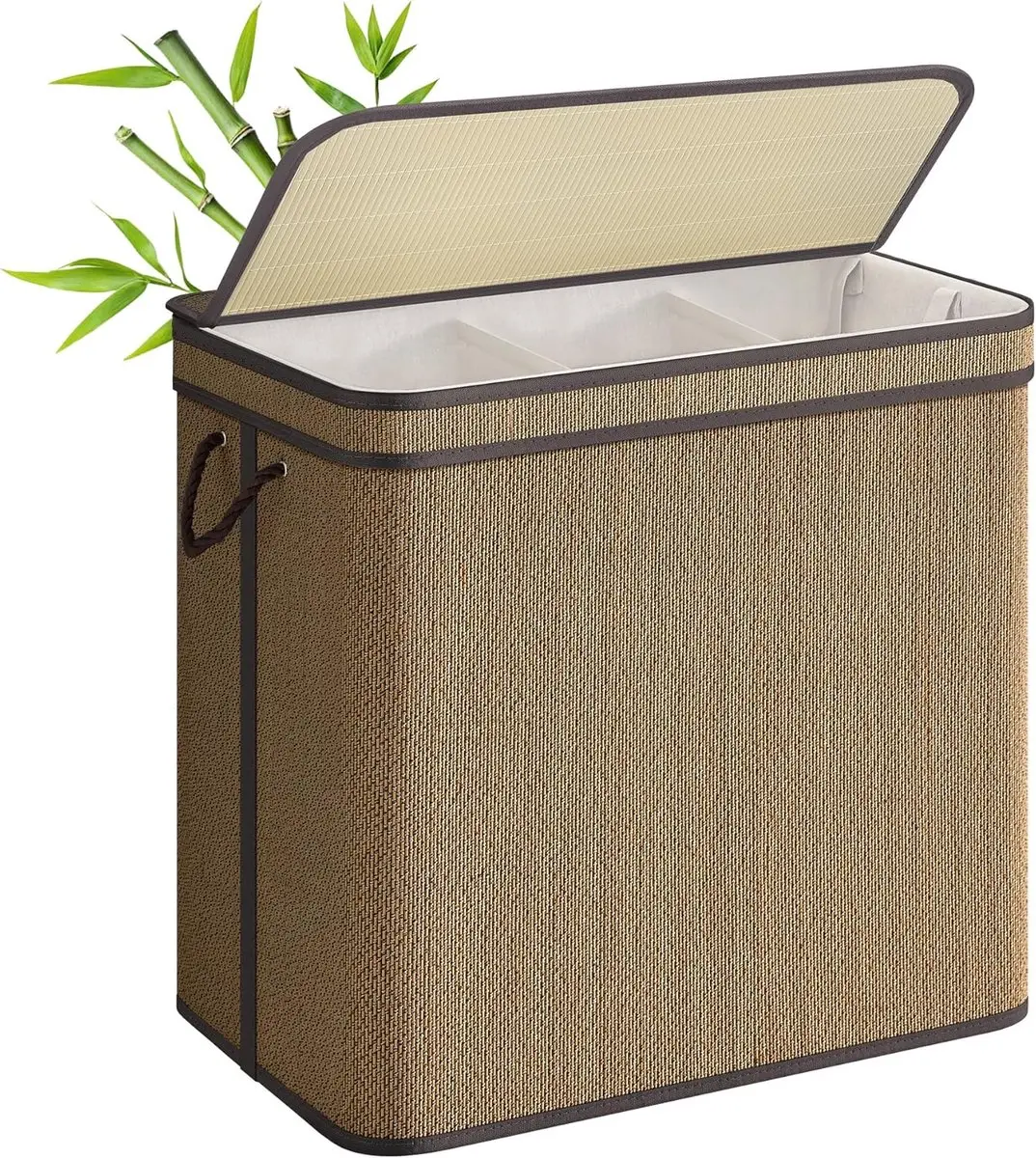 Songmics LCB069K01 Wasmand met deksel 170L