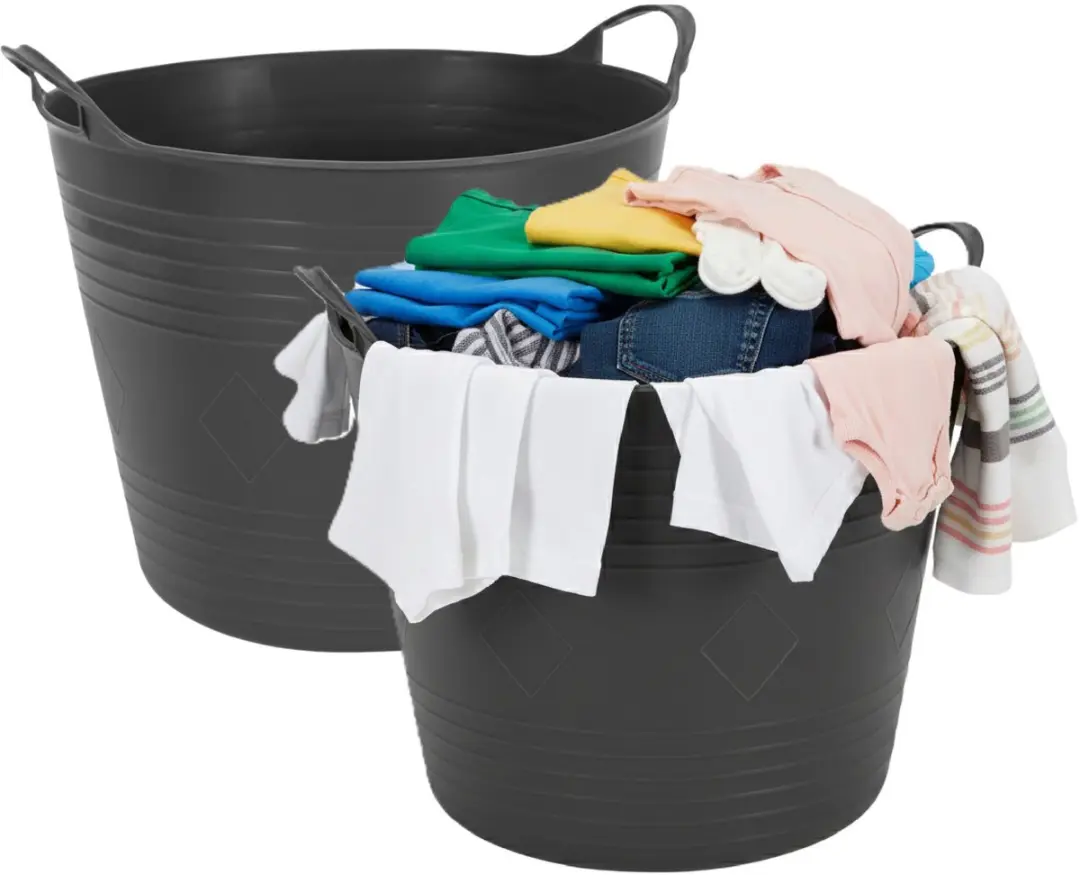 Excellent Houseware Flexibele Wasmand 27L