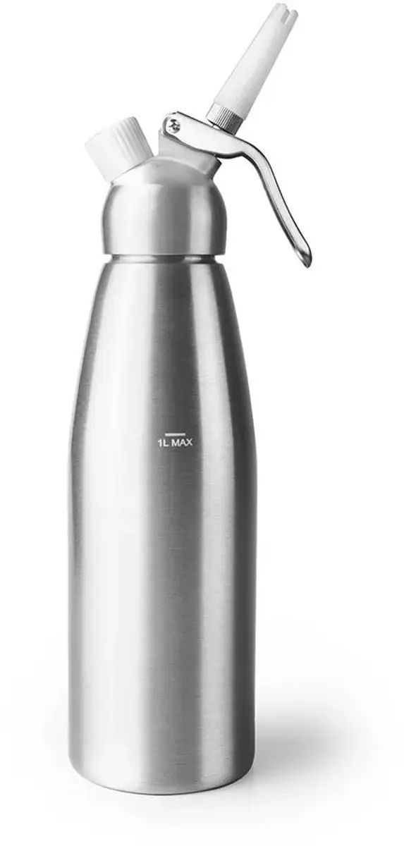 Ibili Slagroomspuit 1L - Zilver