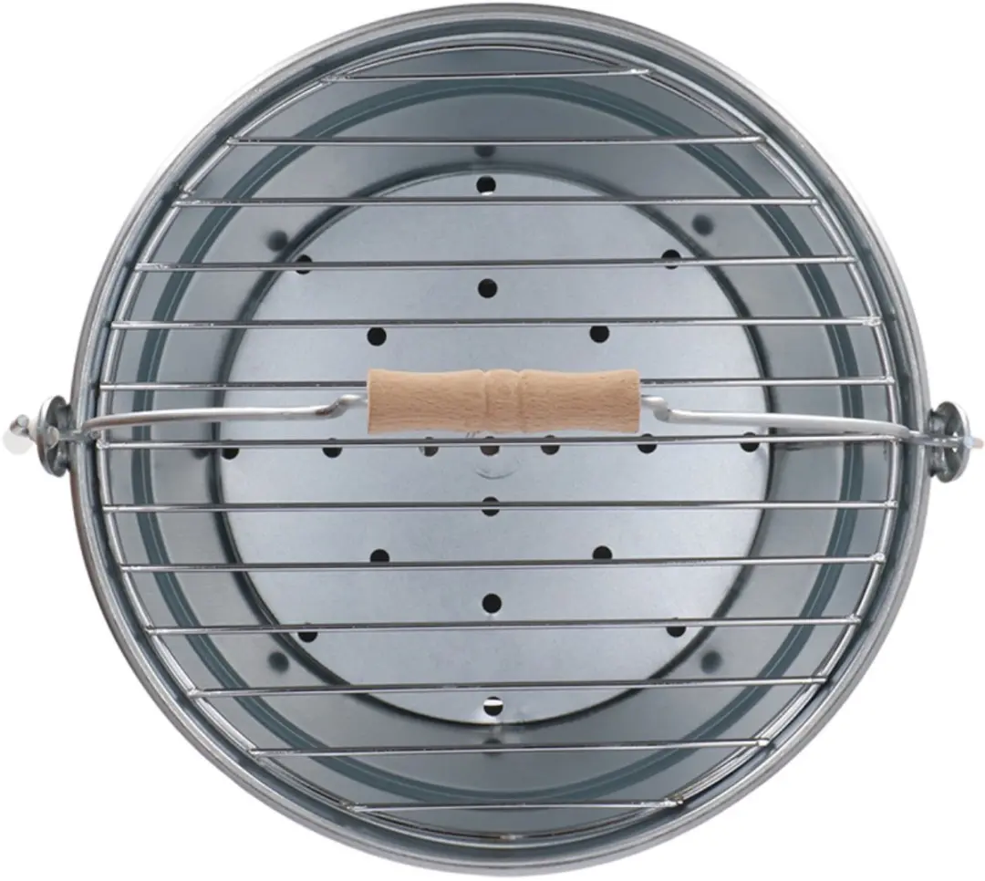 Esschert Design BBQ Emmer Houtskoolbarbecue - Zilver