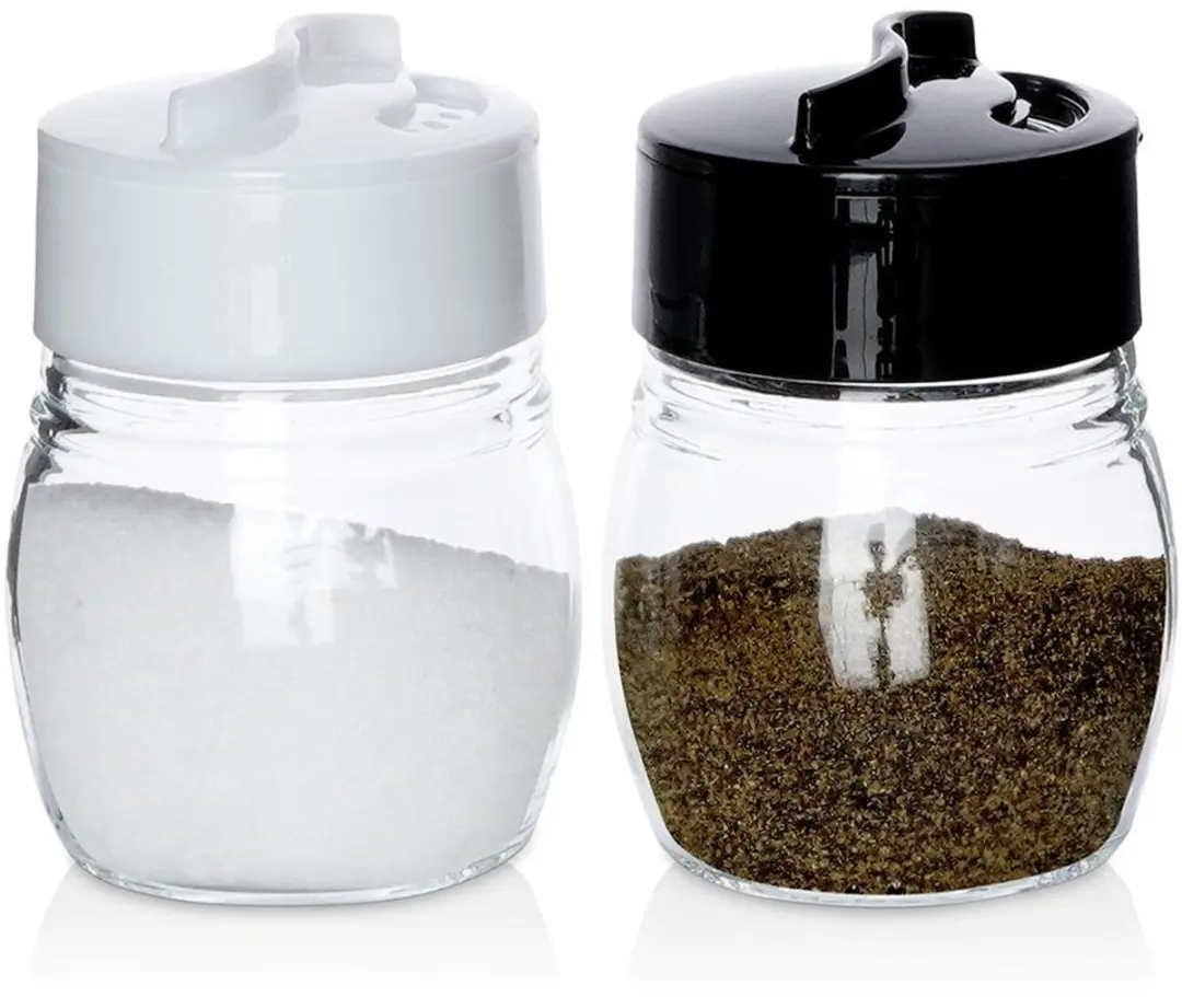Excellent Houseware Peper & Zout Vaasje Glas