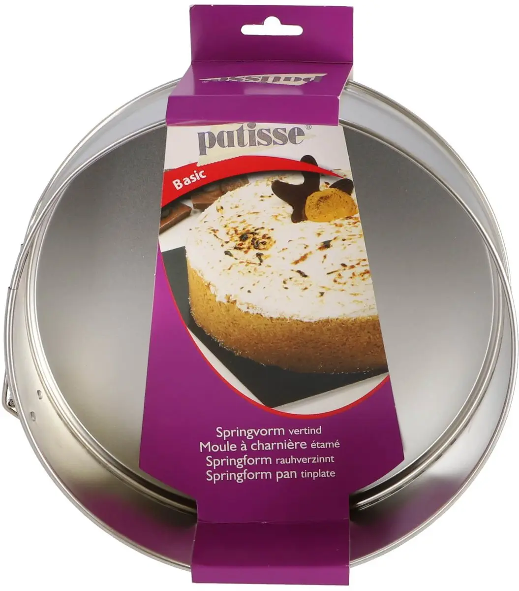 Patisse Basic Springvorm 24cm - Zilver