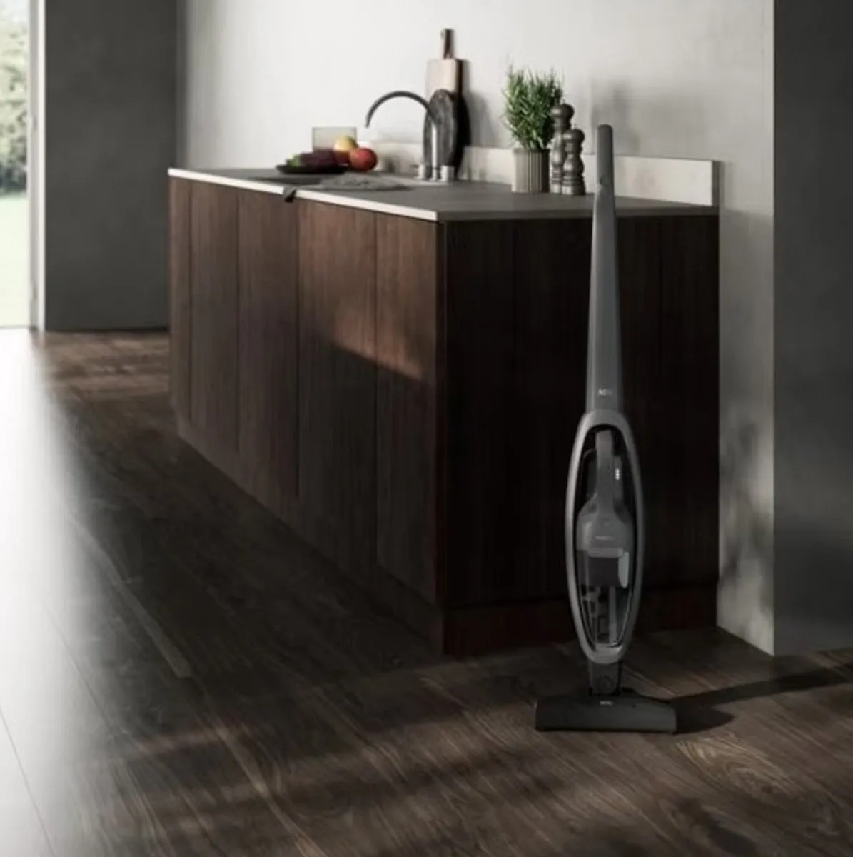 AEG AS52CB18DG Steelstofzuiger - 0,3L - Zwart/Grijs