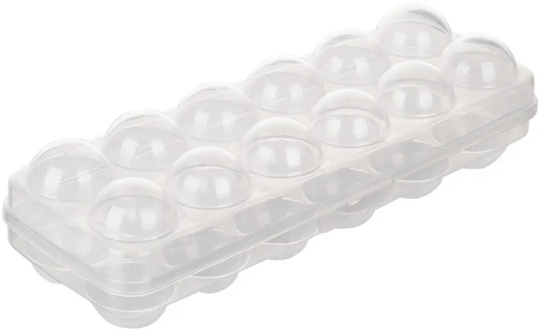 Excellent Houseware Eierdoos 12 vakken - Transparant - afbeelding 6 van 6