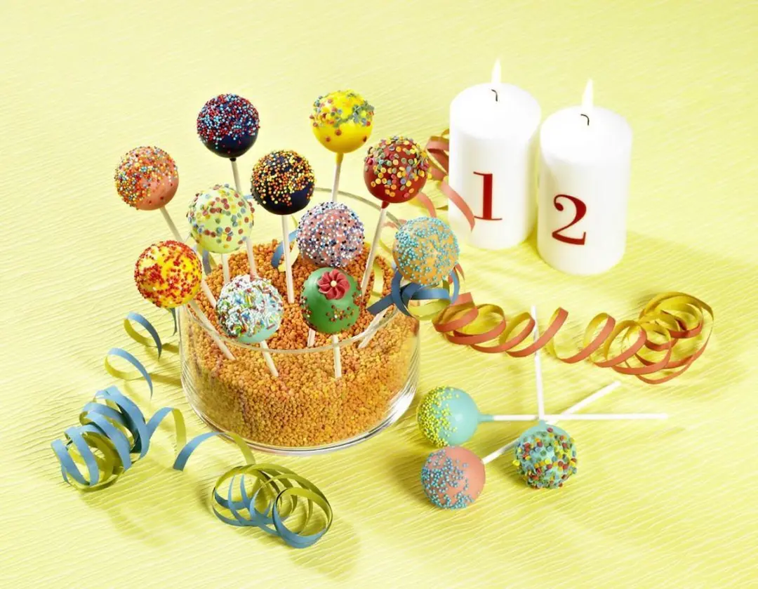 Lurch Cakepop Stokjes 100 Stuks - 10cm - Wit