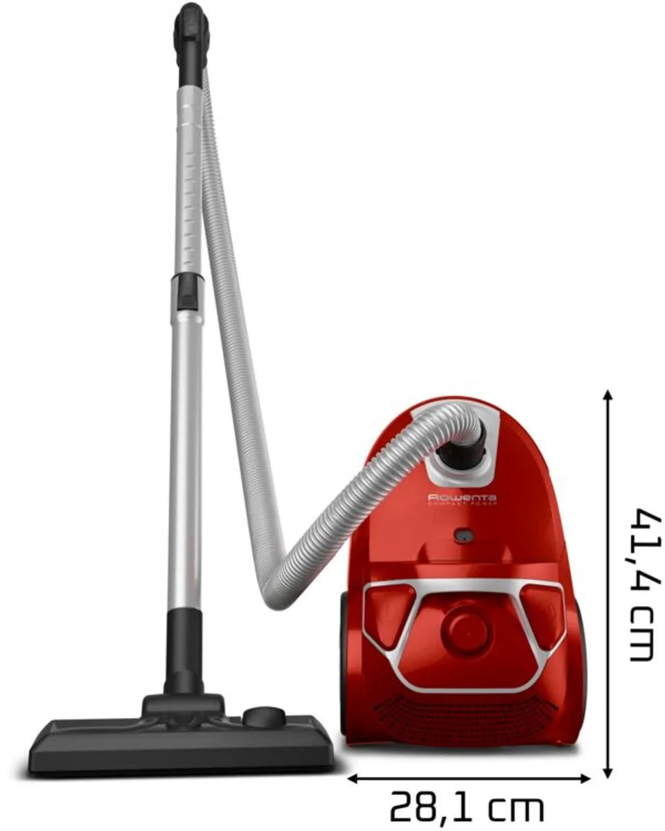 Rowenta RO3923EA Hygiene+ Stofzuiger met zak - 750W - Rood