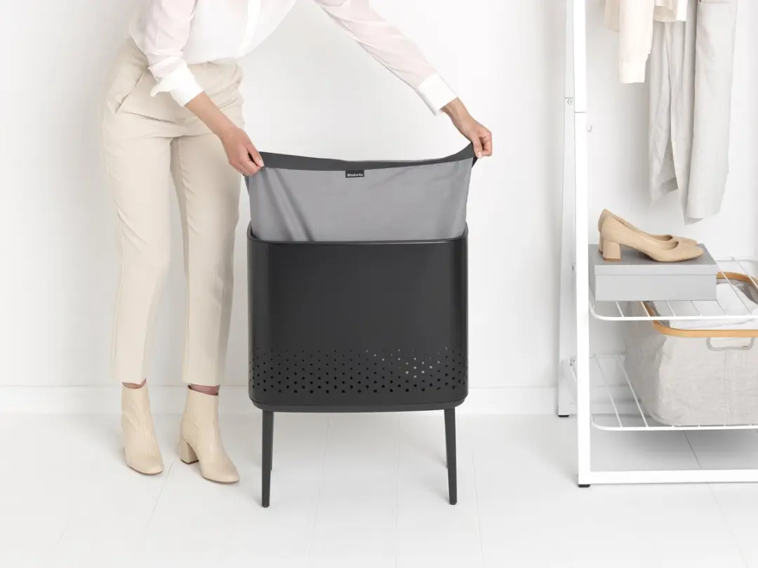 Brabantia Bo Wasmand 60L - Matt Black