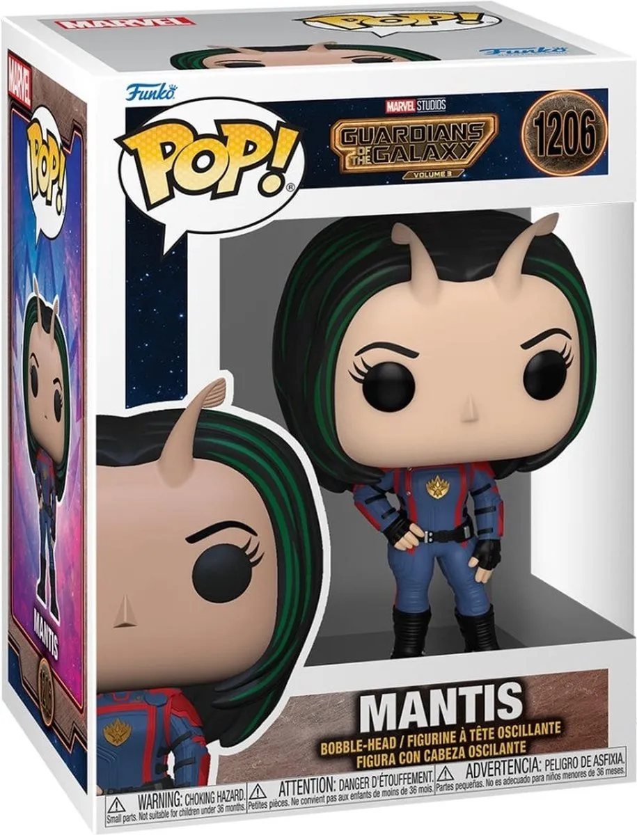Funko Marvel POP! Vol. 3 Mantis - 9cm Verzamelfiguur - Multicolor