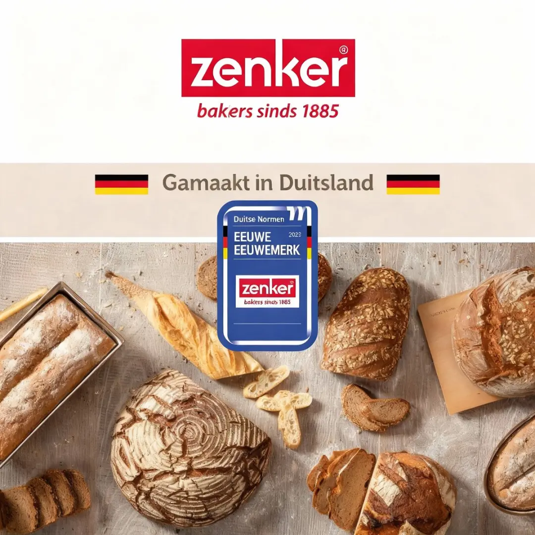 Zenker Pure Cakevorm 25cm - Zwart