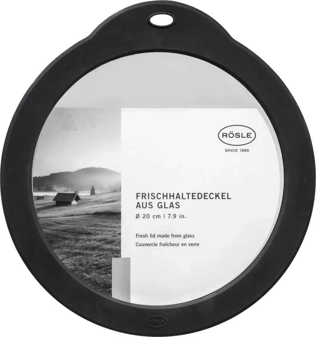 Rösle Vershouddeksel Glas 20cm