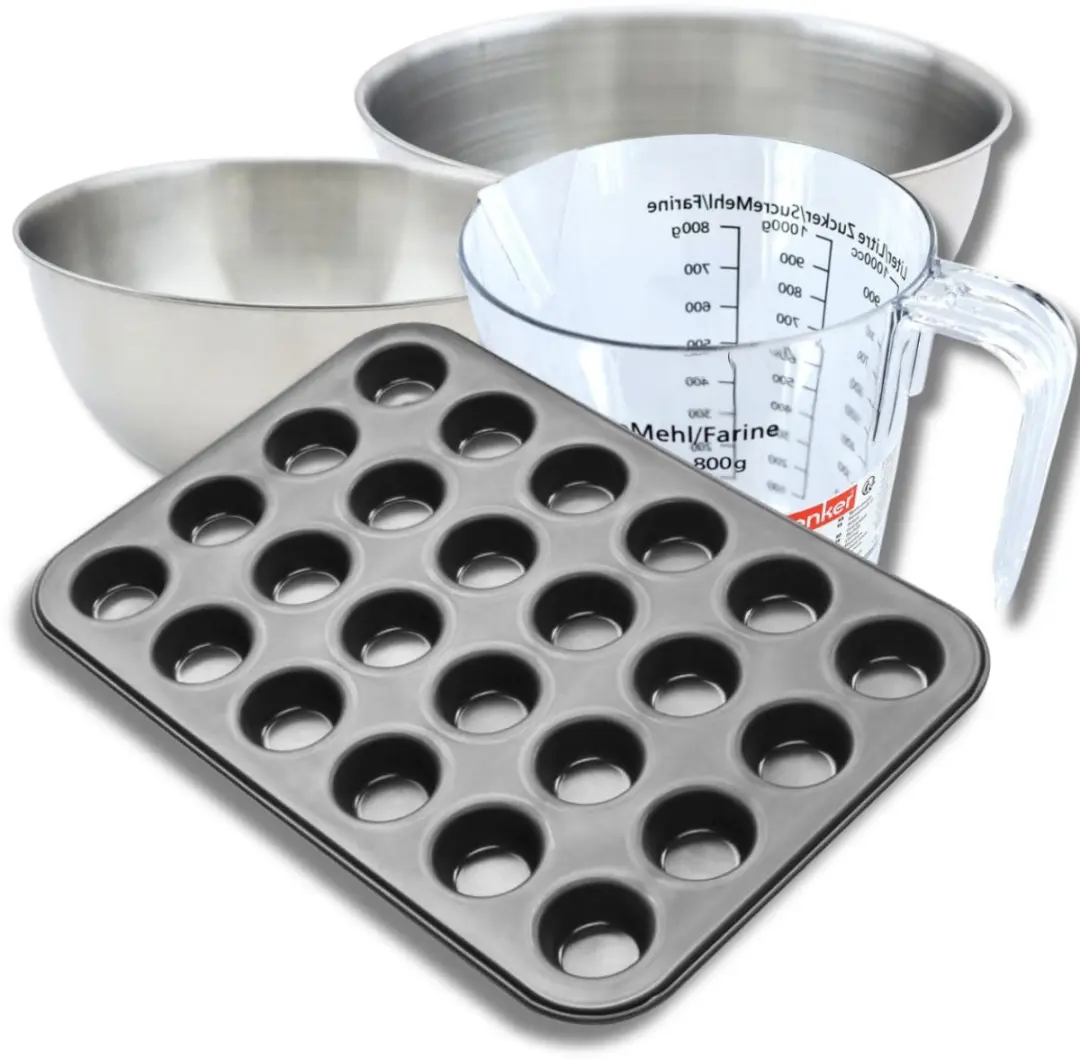 Zenker Bakkersset Muffinvorm 24 Holtes 38x26cm