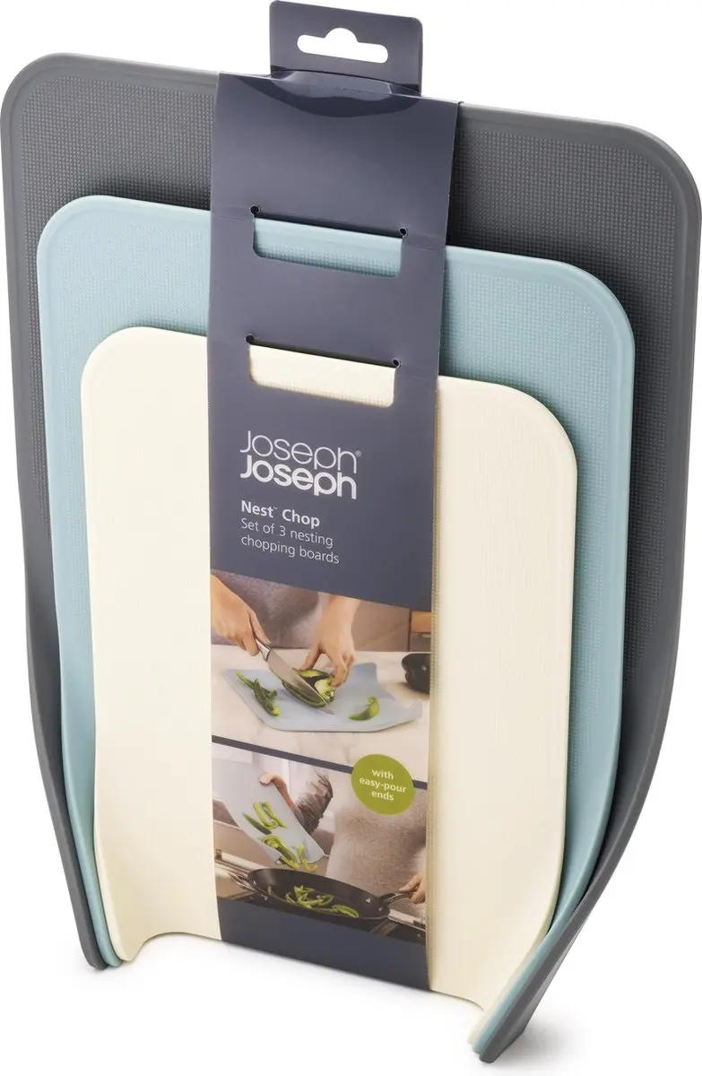 Joseph Joseph Nest Snijplanken Set 3 Stuks - Polypropyleen - Multicolor - afbeelding 6 van 6