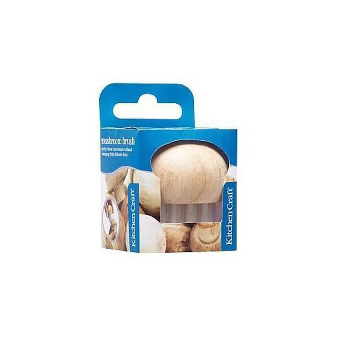 KitchenCraft Champignonborstel - Bruin