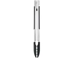KitchenAid Vleestang 30cm - Siliconen & RVS - Zwart