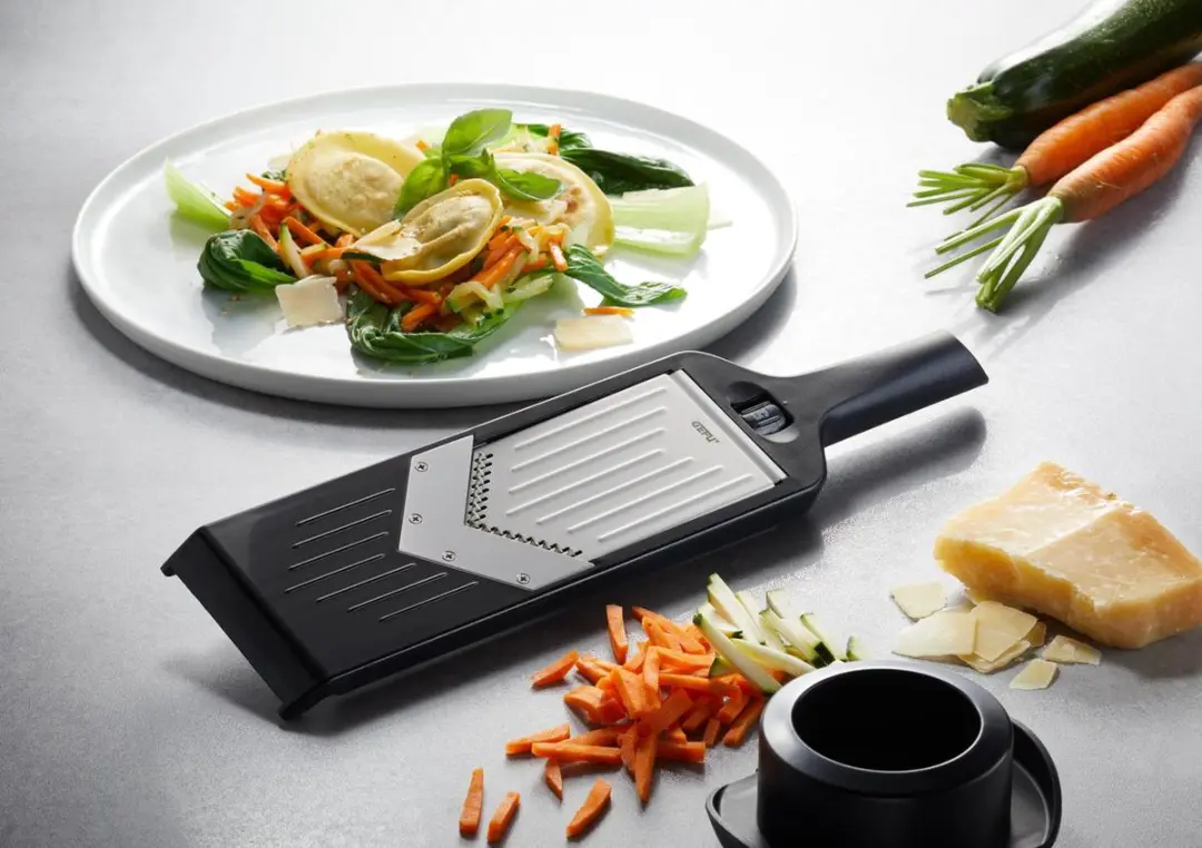 GEFU Violi 2.0 Mandoline - Julienne & Plakken - Zwart