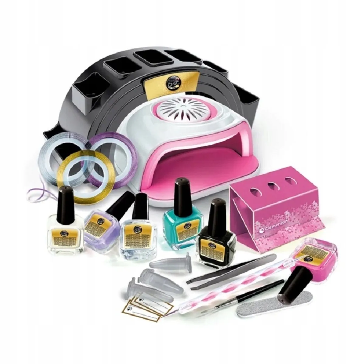 Clementoni Crazy Chic Nagelstudio Set - Nageldroger