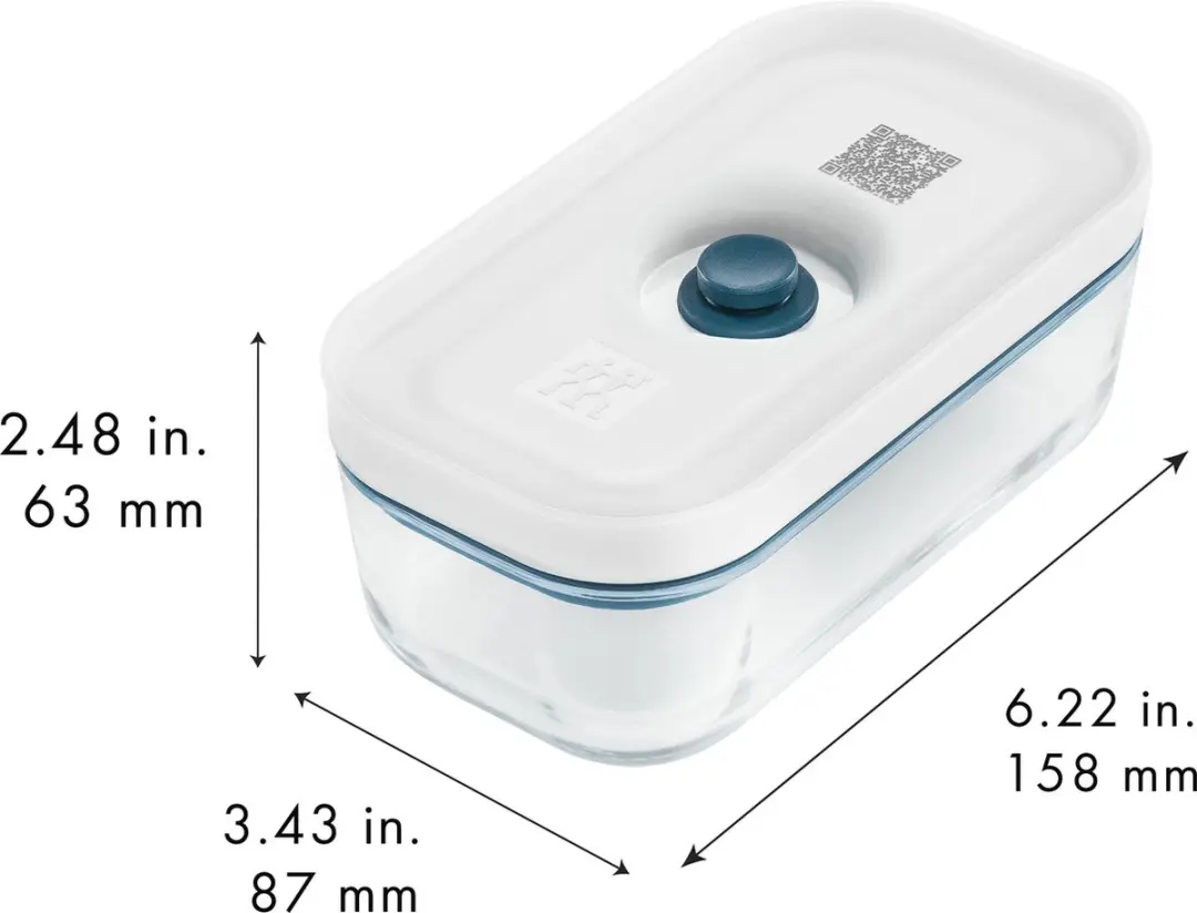 Zwilling Fresh & Save Vacuüm Bewaardoos Small La mer - 200ml - Blauw/Wit