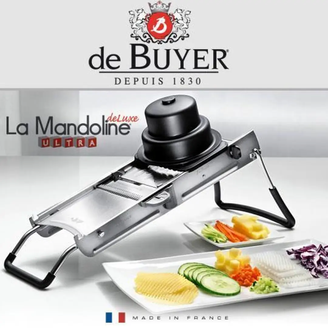 DeBuyer Mandoline Revolution - Zilver