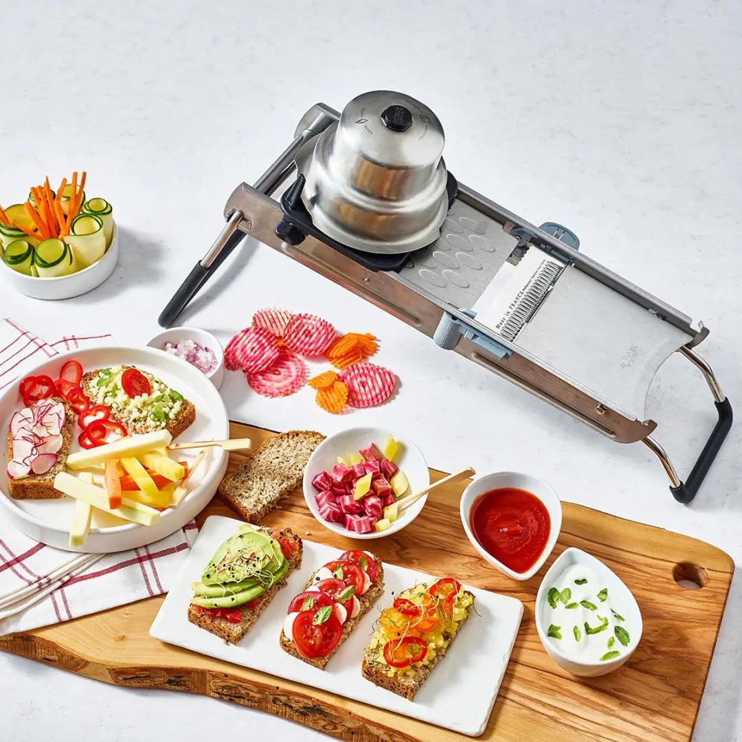 DeBuyer Mandoline Revolution - Zilver