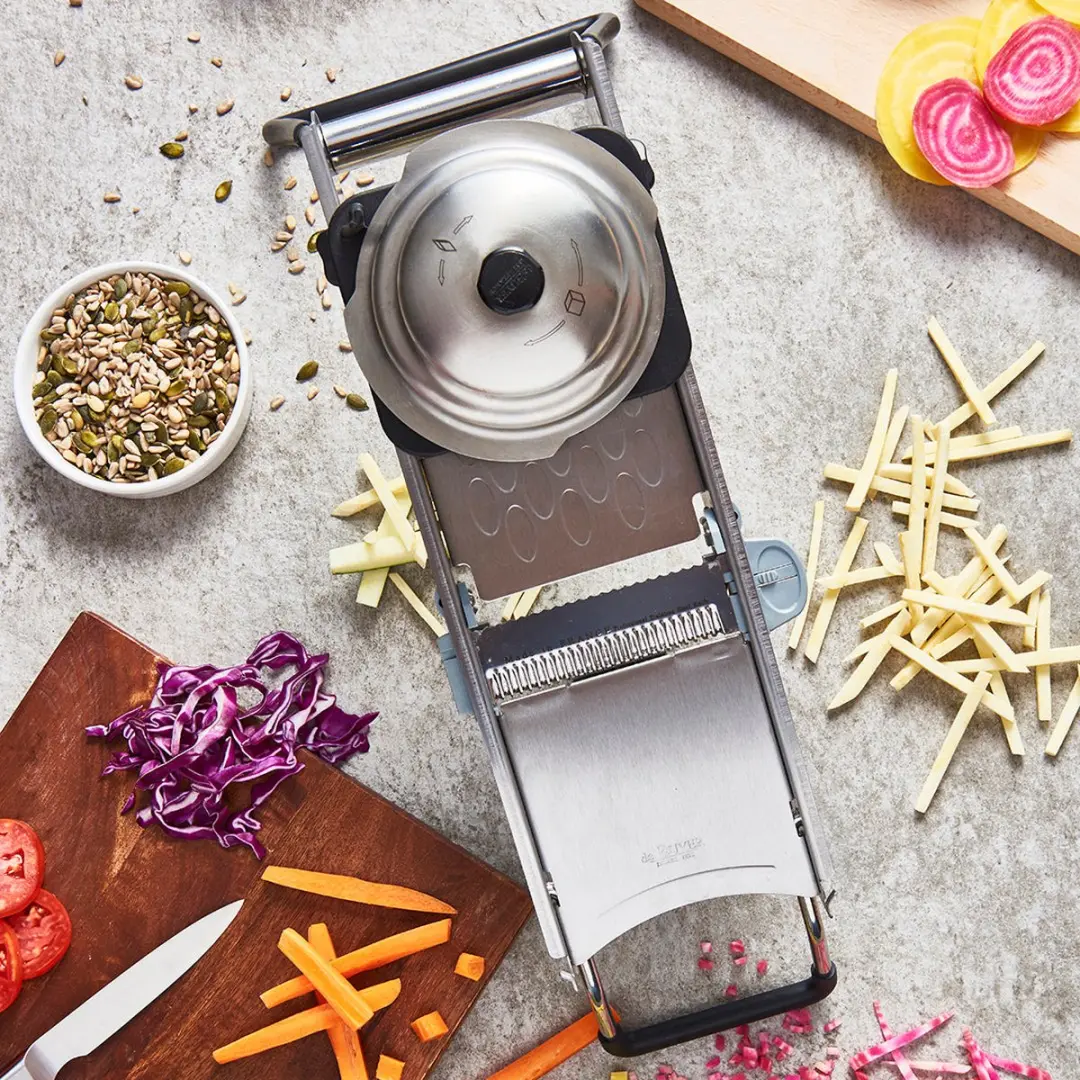 DeBuyer Mandoline Revolution - Zilver