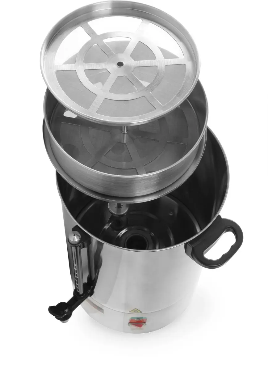 HENDI Dubbelwandige Percolator 16L - RVS