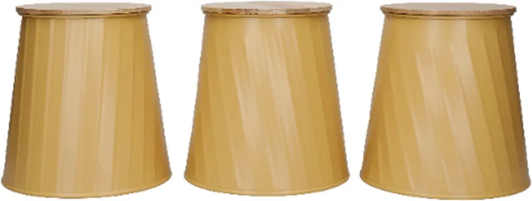 KitchenCraft Voorraadbussen Set 3x 1.3L