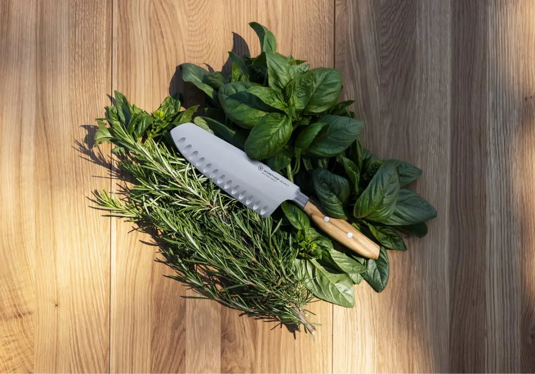 Wusthof Amici Santoku 17cm - Bruin