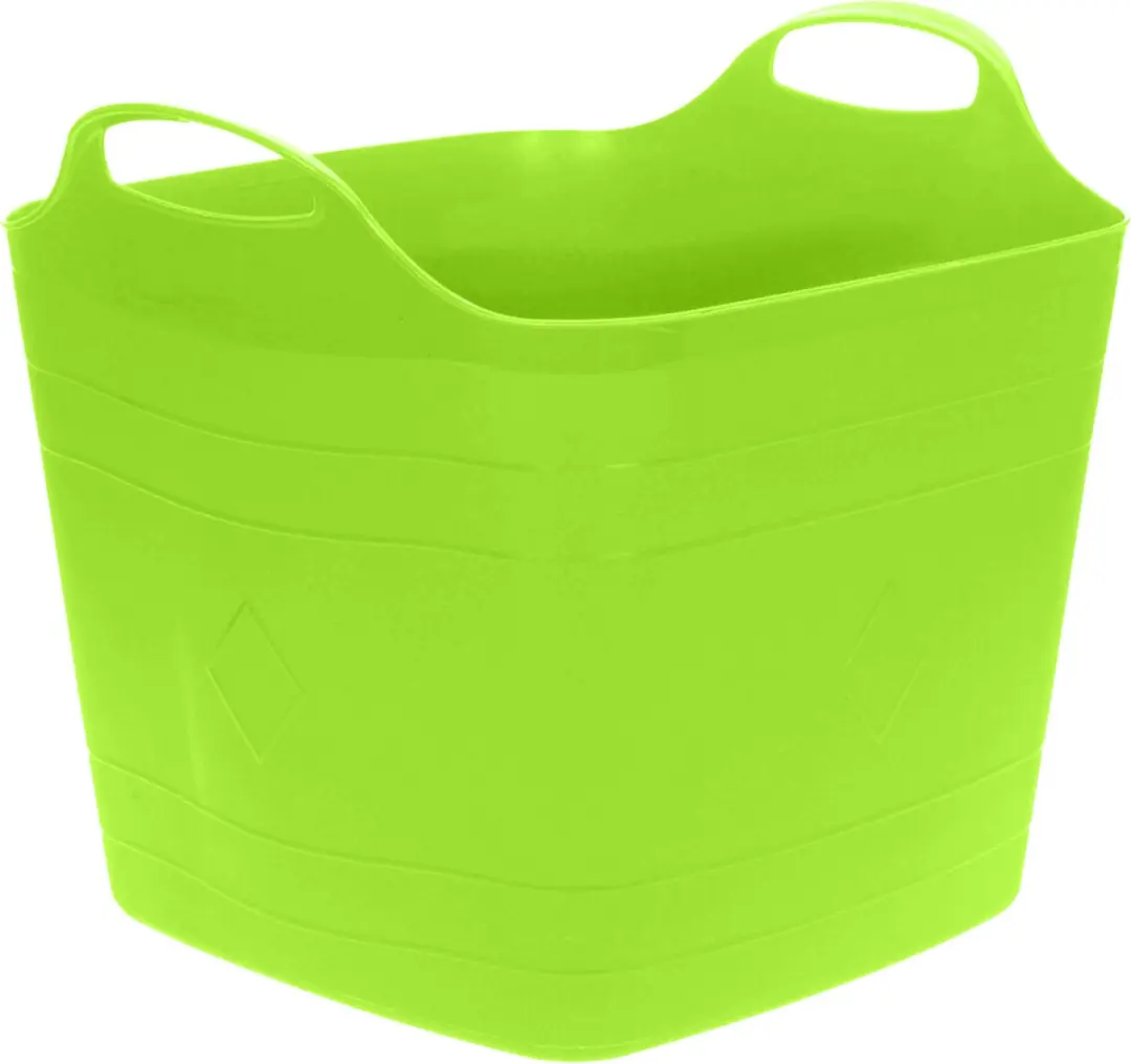 Excellent Houseware Flexibele Emmer - 3 Stuks - Lime - 25L