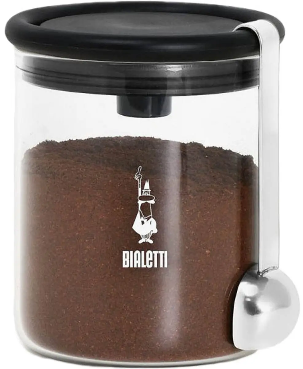Bialetti Koffievoorraadbus DCDESIGN07 - 250g - Zwart