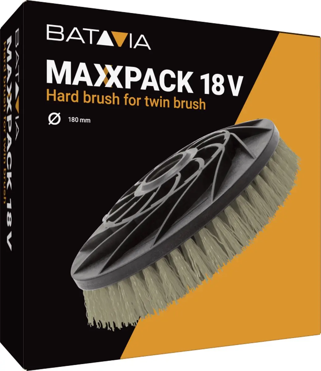 Batavia Twin Brush Harde Borstel 7064253 - Grijs
