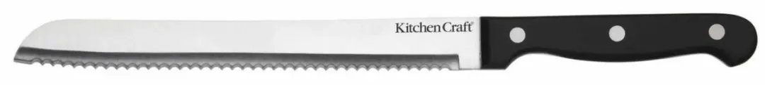 KitchenCraft Messenset 5 Messen - Zwart Hout RVS - 6-delig - afbeelding 6 van 6